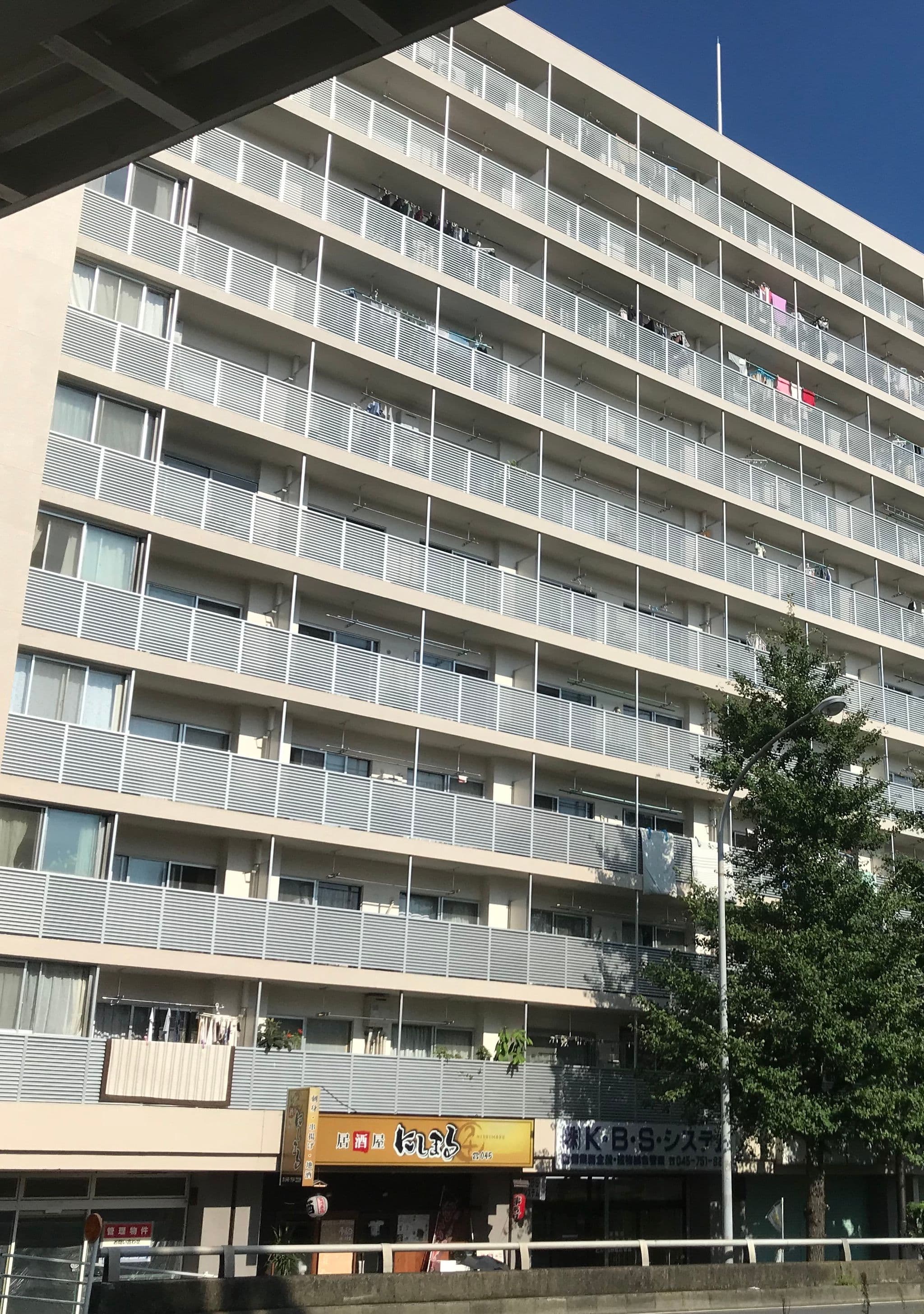 第二磯子ハイツ　（増し打ちコンクリートによる補強）