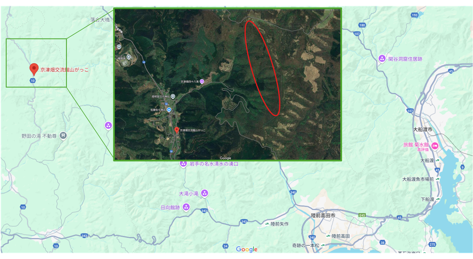 まぶちの森マップ